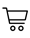 Shopping cart shapped icon